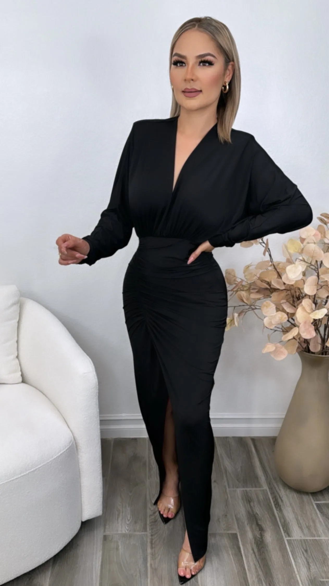CATHERINE BLACK DRESS