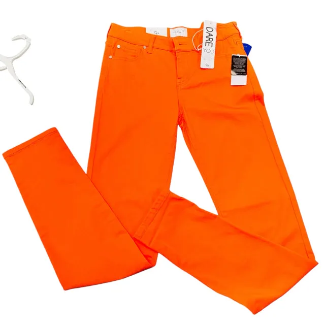Celebrity Pink Jayden Skinny Orange Pants NWT Size 5/27