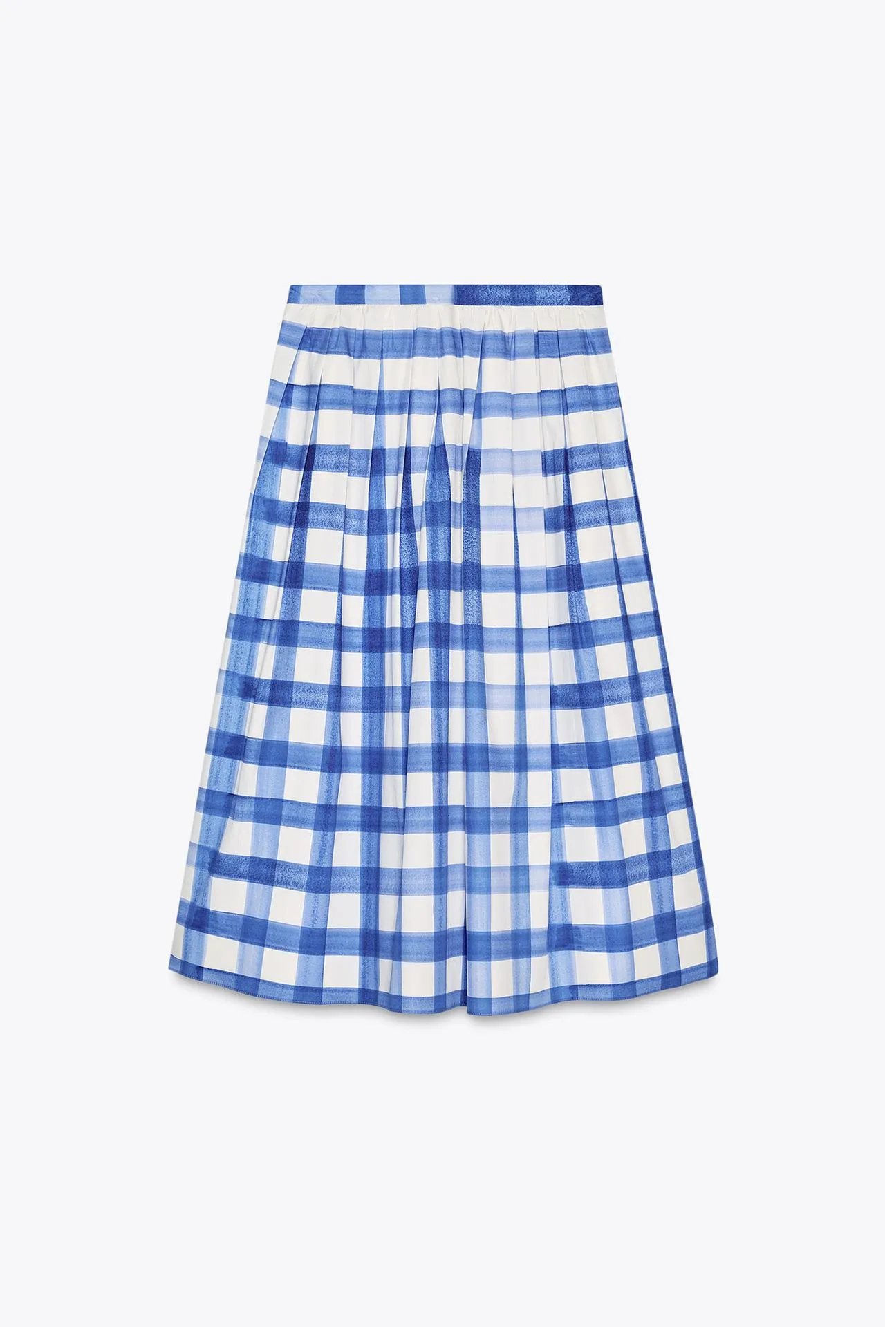 Check midi skirt ZW Collection
