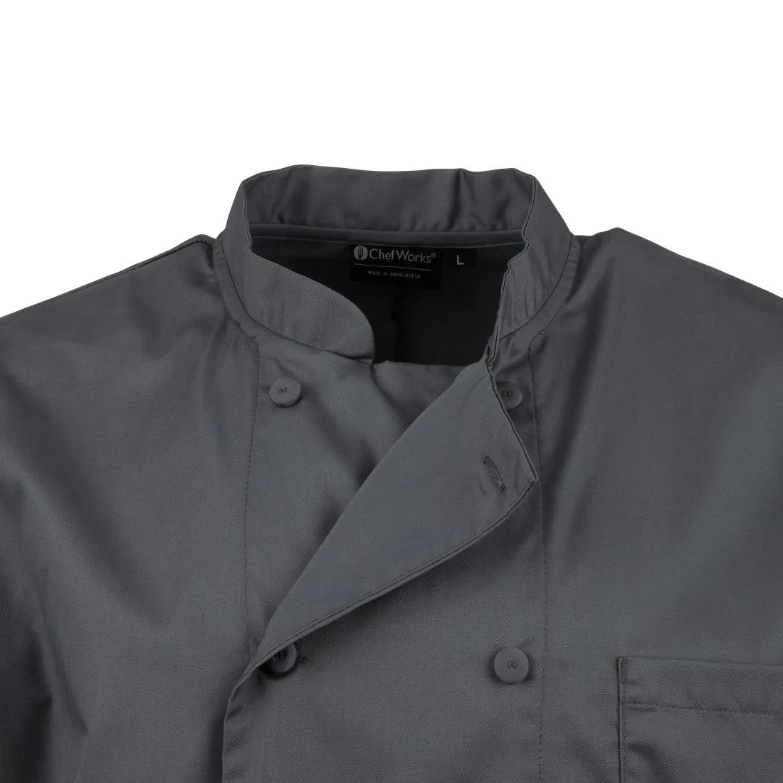 Chef Works Unisex Chef Jacket Grey L