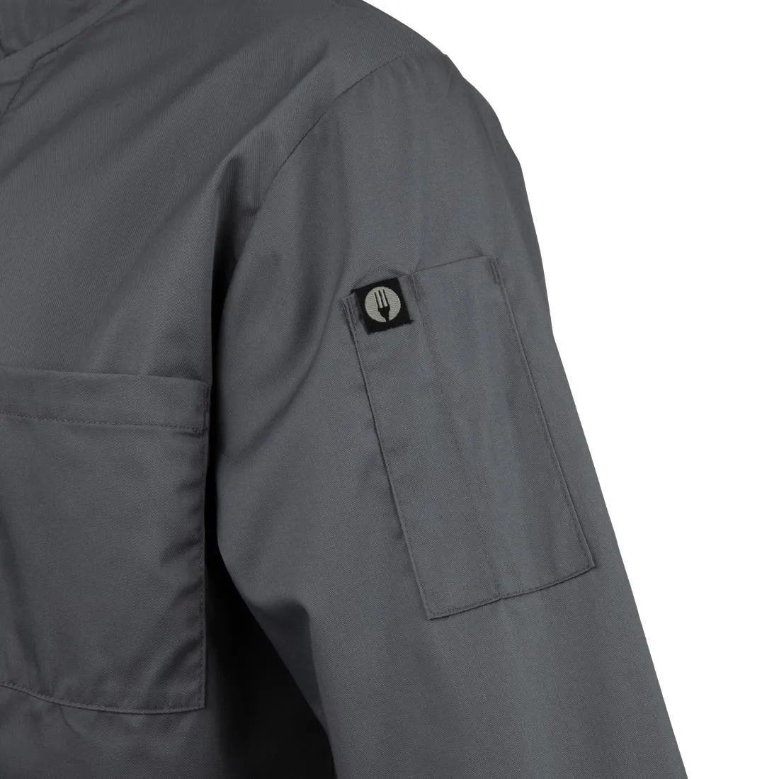 Chef Works Unisex Chef Jacket Grey L