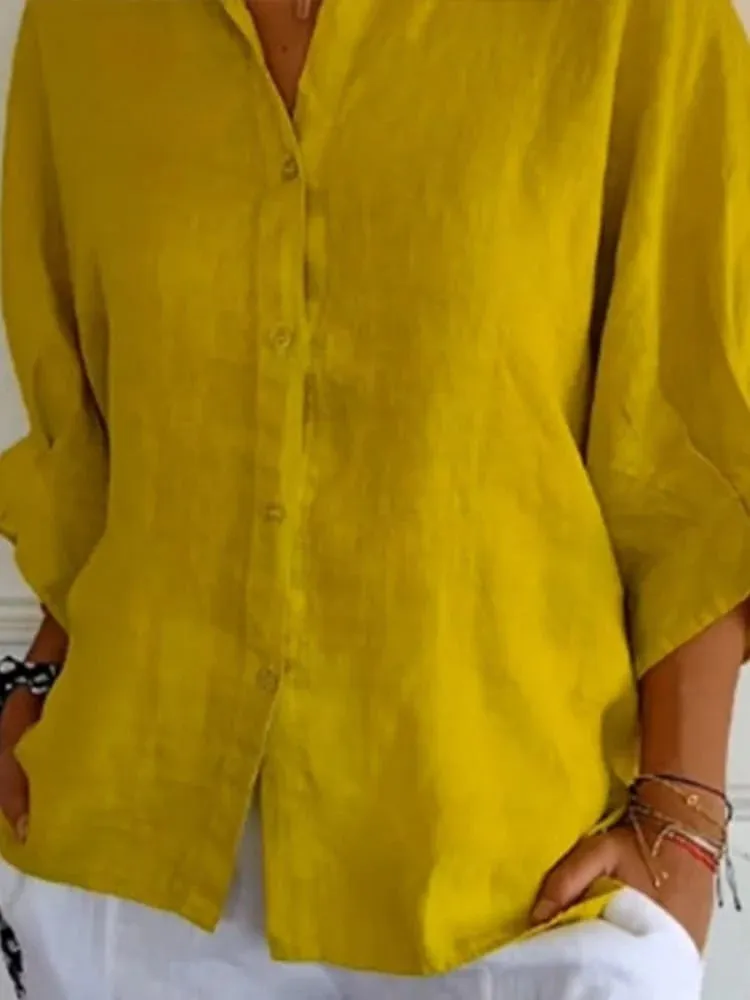 Cheryl | Stylish Linen Women's Blouse
