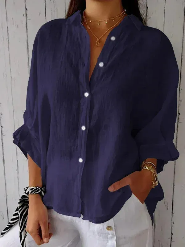 Cheryl | Stylish Linen Women's Blouse
