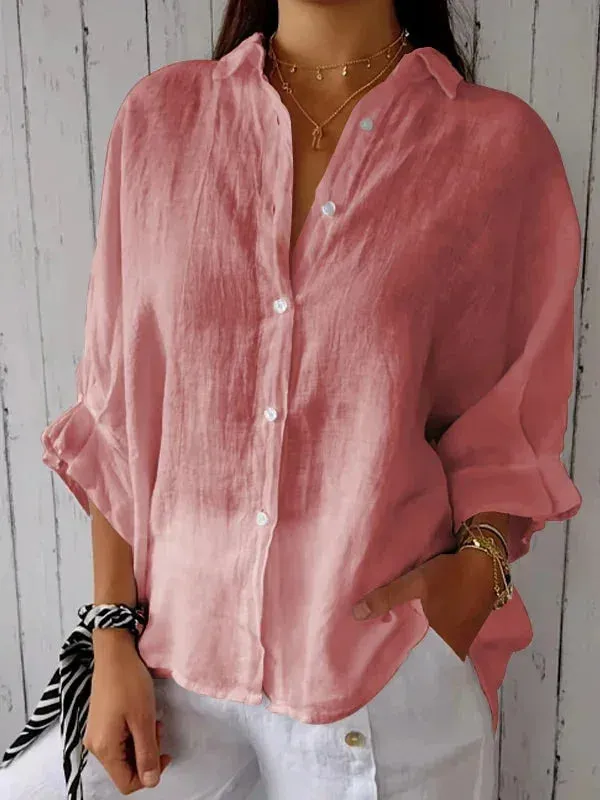 Cheryl | Stylish Linen Women's Blouse