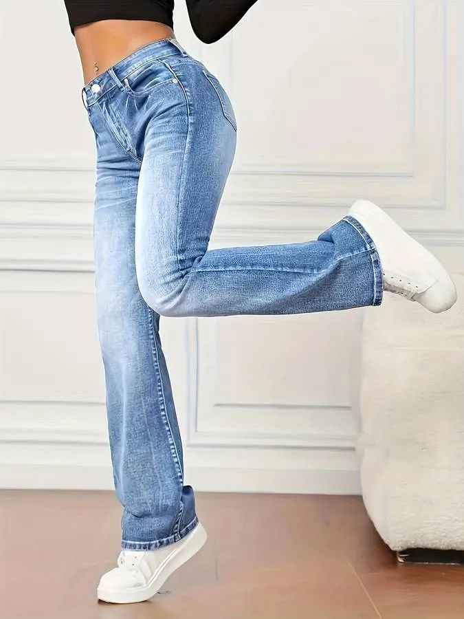 Chic Flared Jeans | Perfekt für Alltagstragen für Damen