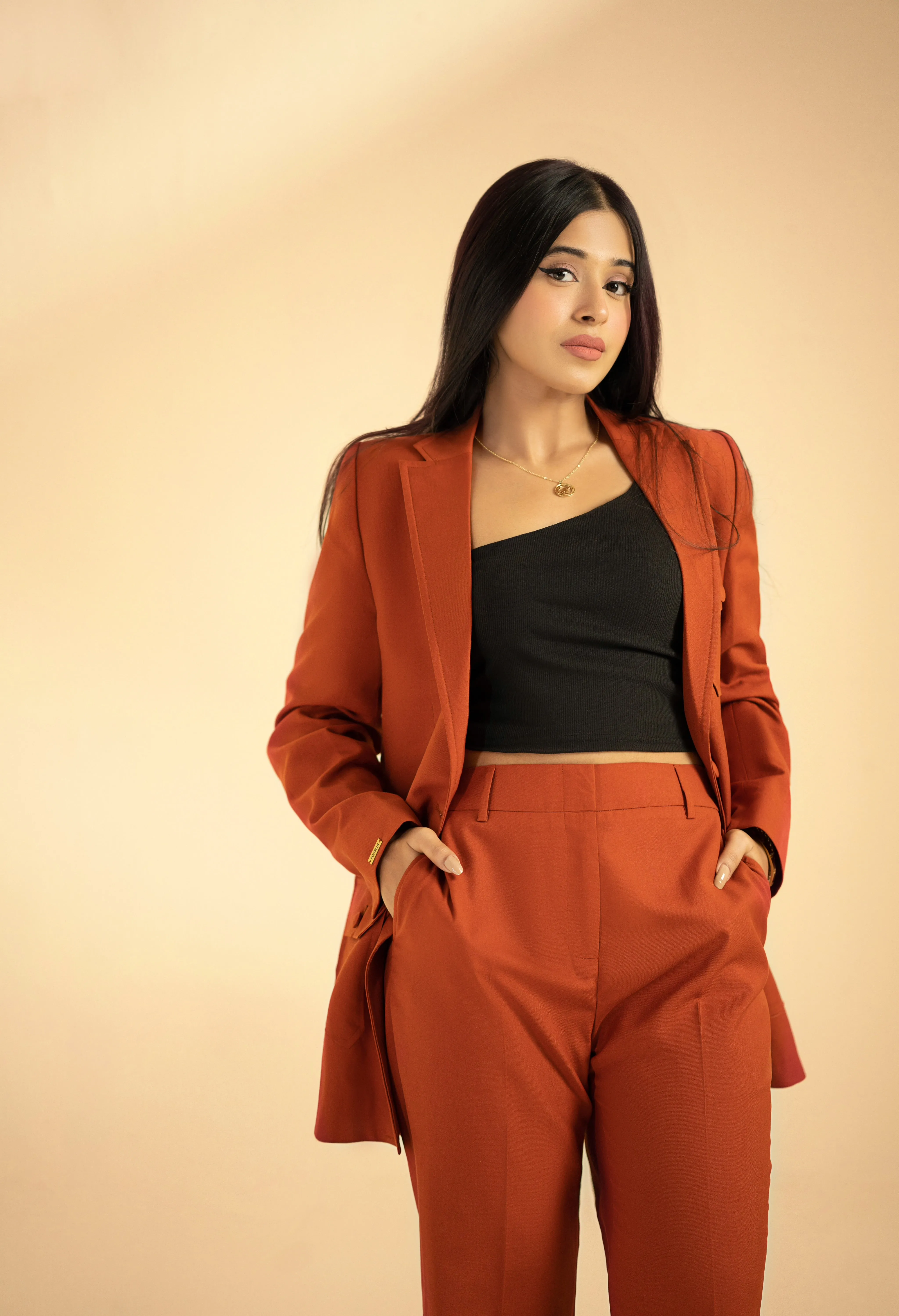 Cinnamon - Front Pocket Suit