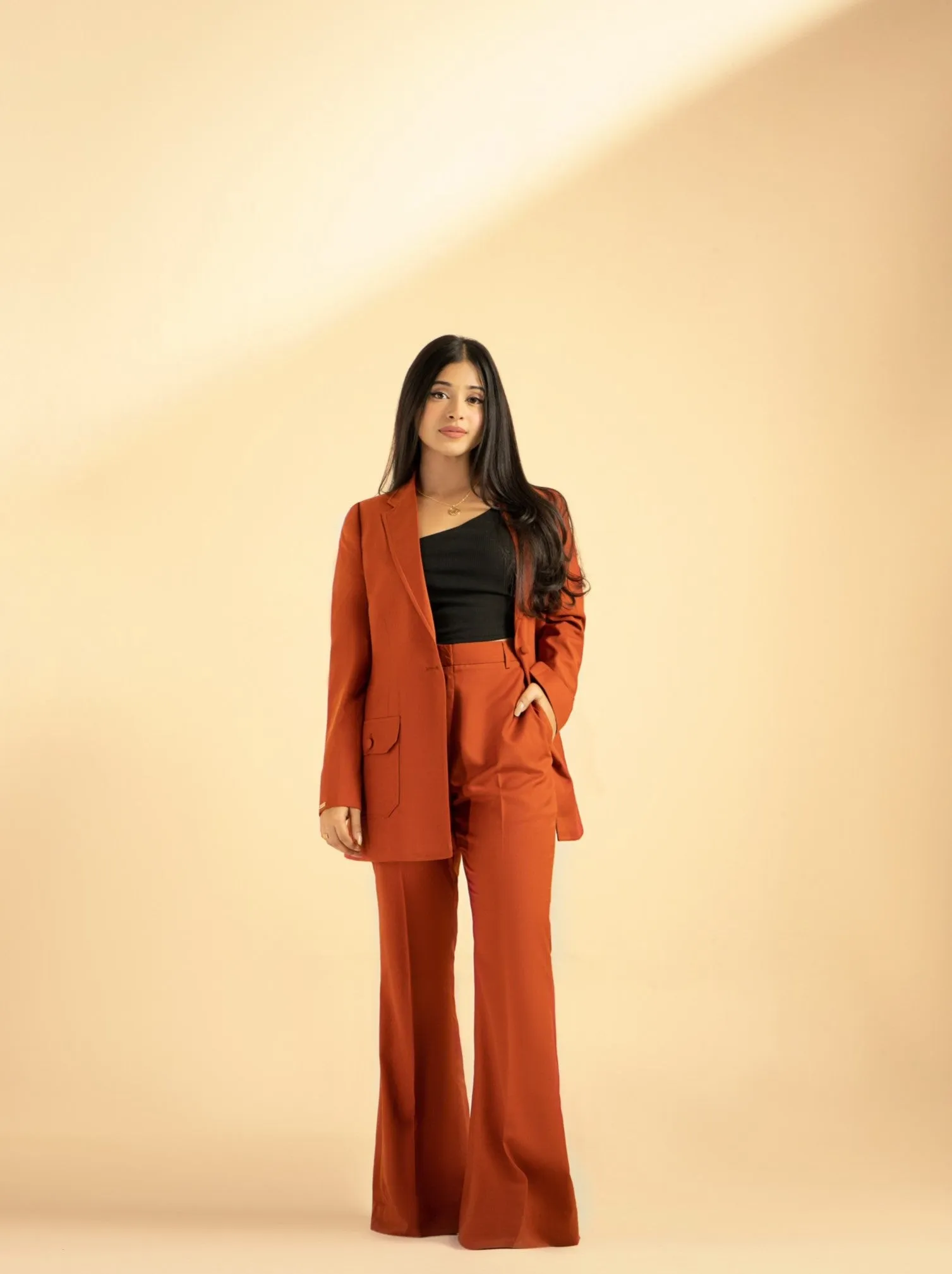 Cinnamon - Front Pocket Suit