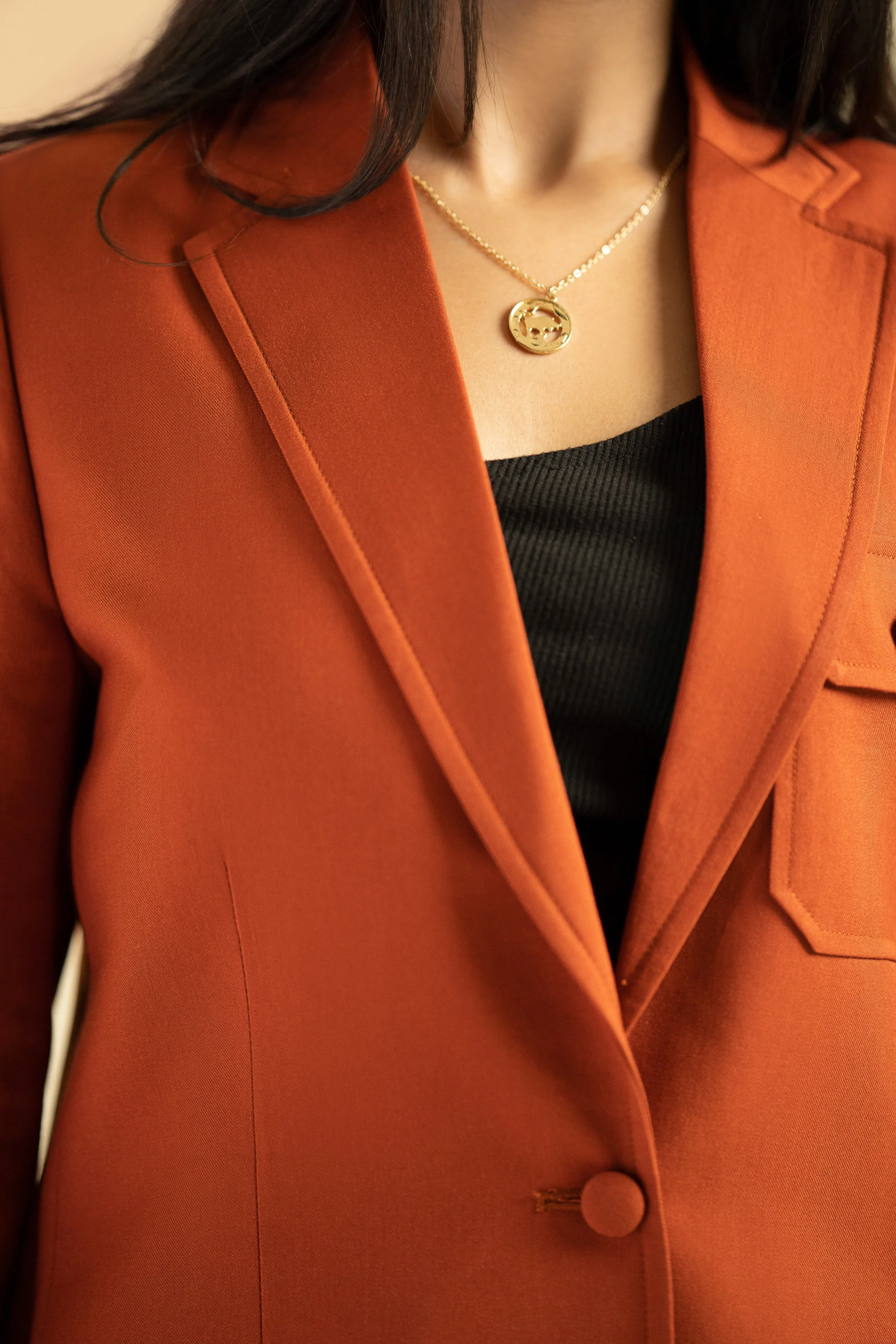 Cinnamon - Front Pocket Suit
