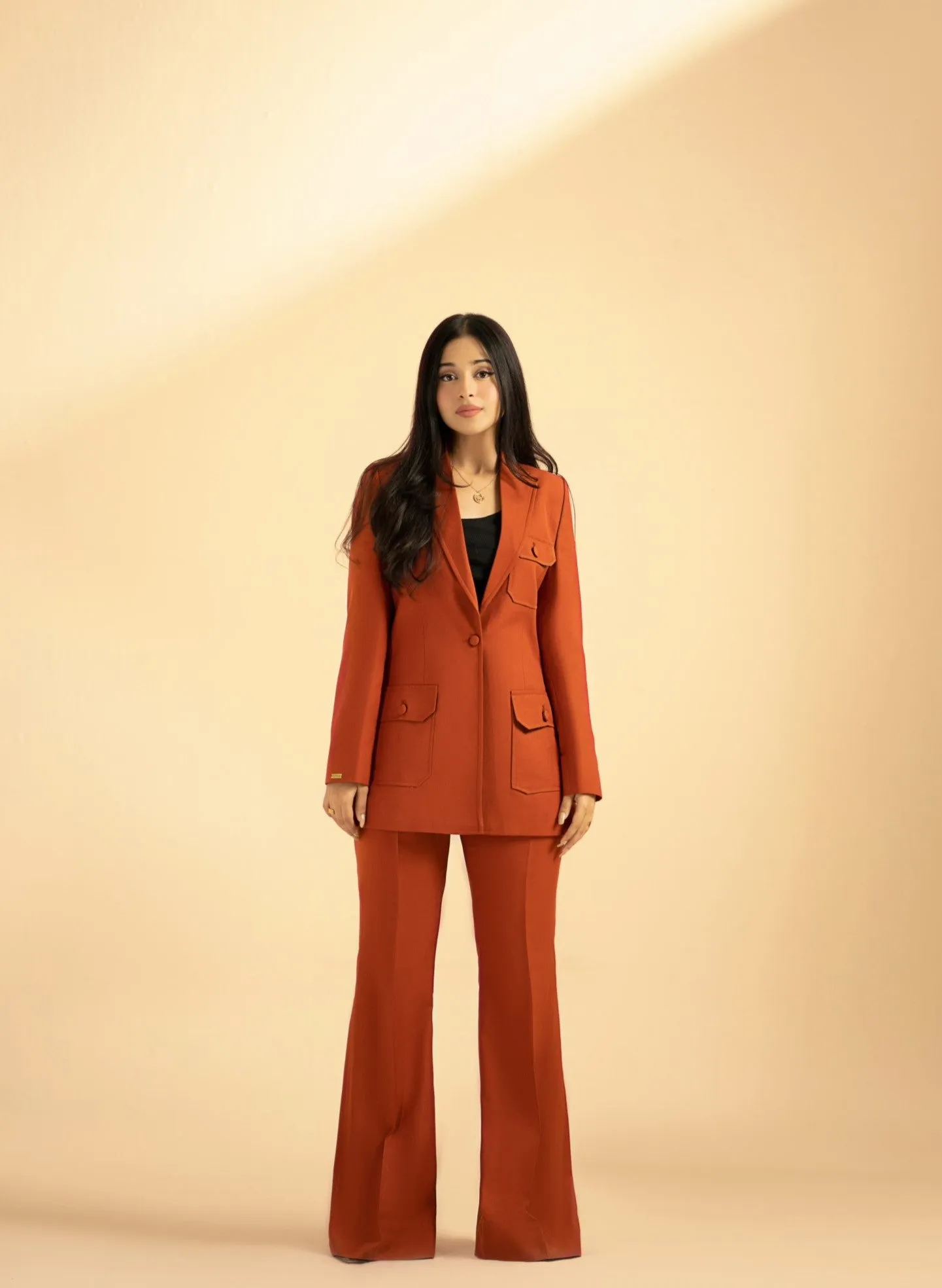 Cinnamon - Front Pocket Suit
