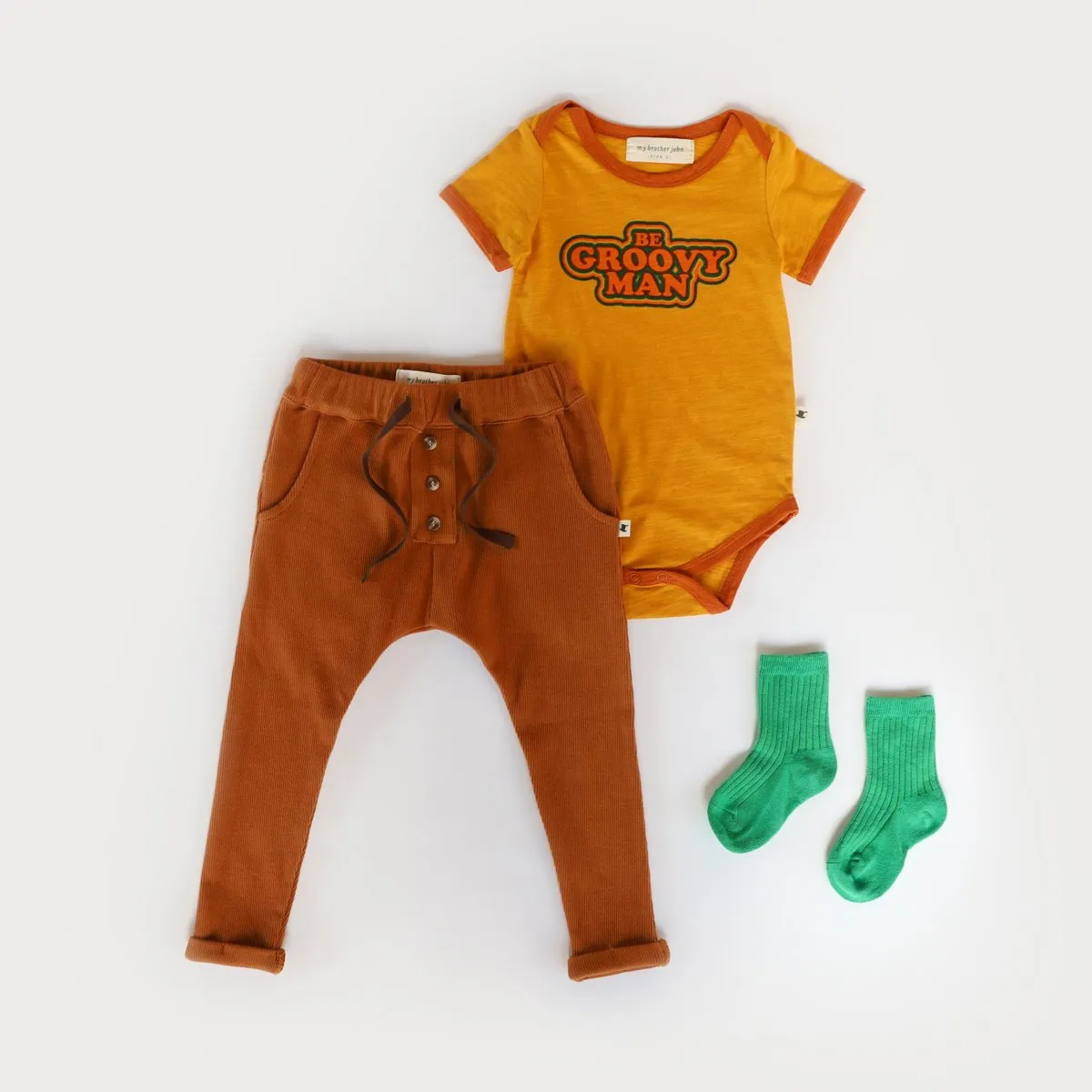 Cinnamon Long John Pants
