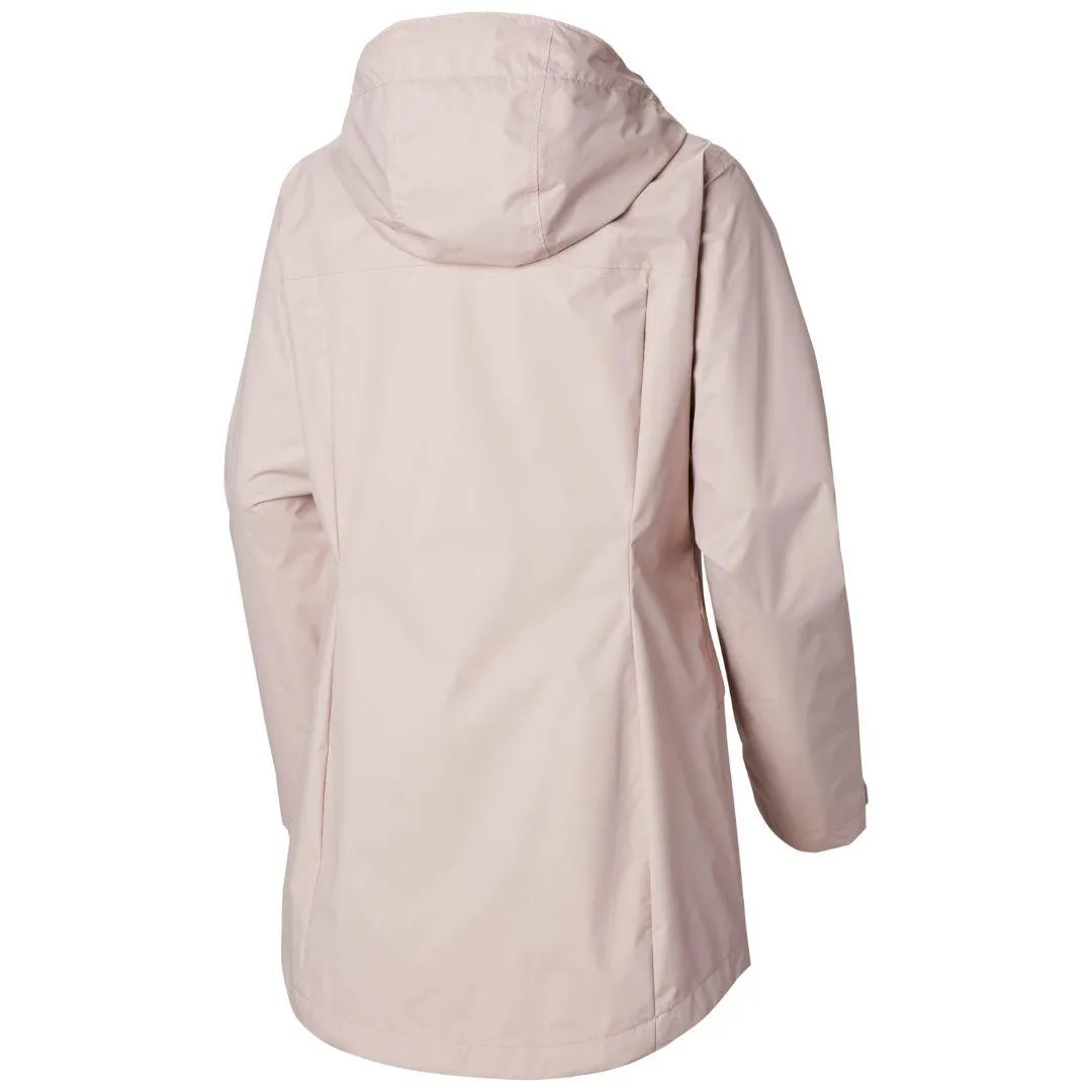 Columbia Women Pink Arcadia Casual Rain Jacket