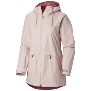 Columbia Women Pink Arcadia Casual Rain Jacket