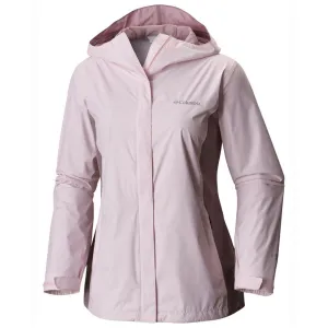 Columbia Women Pink Arcadia II Rain Jacket