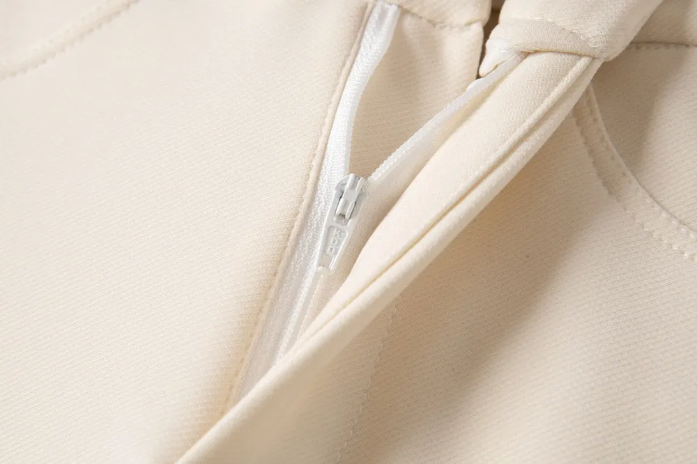 Comfortable Solid Color Flared-Leg Trousers for Women