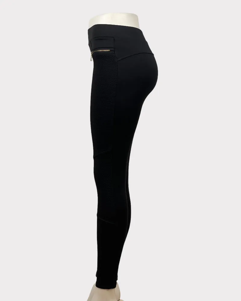 Connection 18 Black Skinny Pants/Pants Leggings (No Size Tag-S)