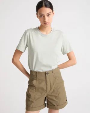 Cotton-cashmere jersey T-shirt