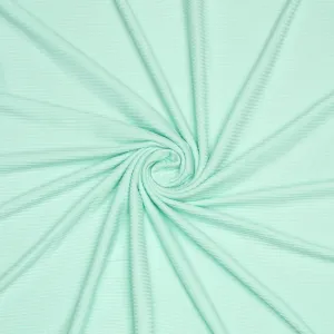 Cotton Knit Ribbed Mint