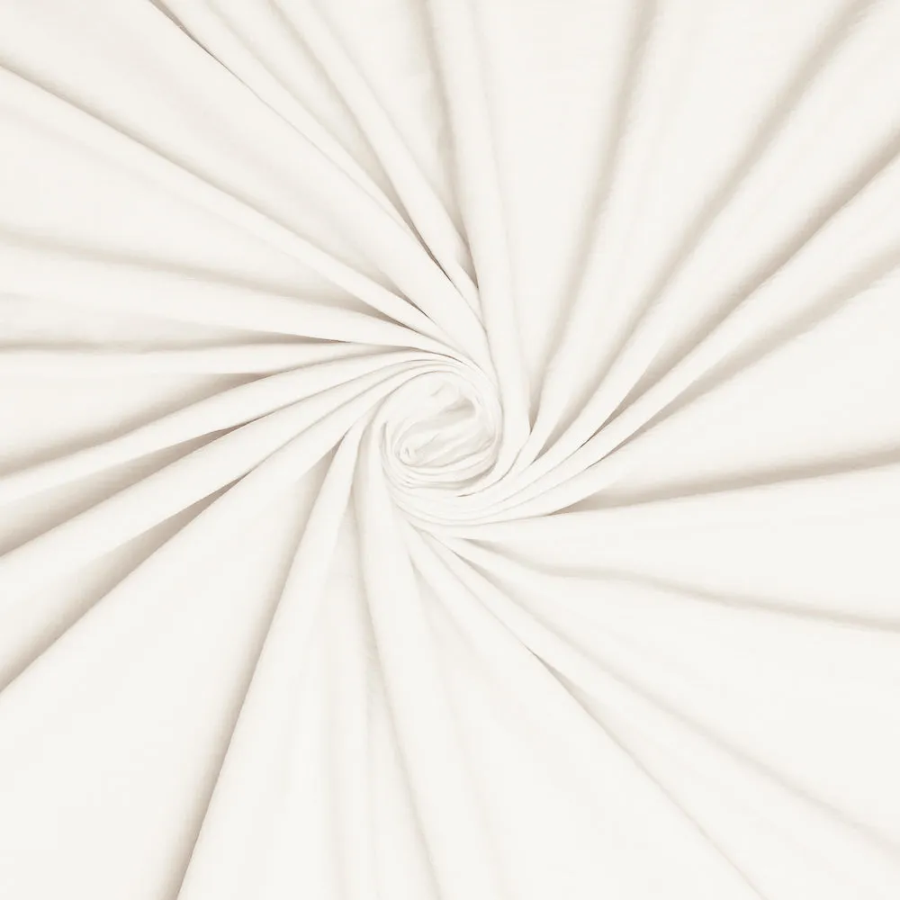 Cotton Lycra Winter White