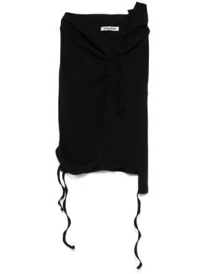 Cotton mini skirt