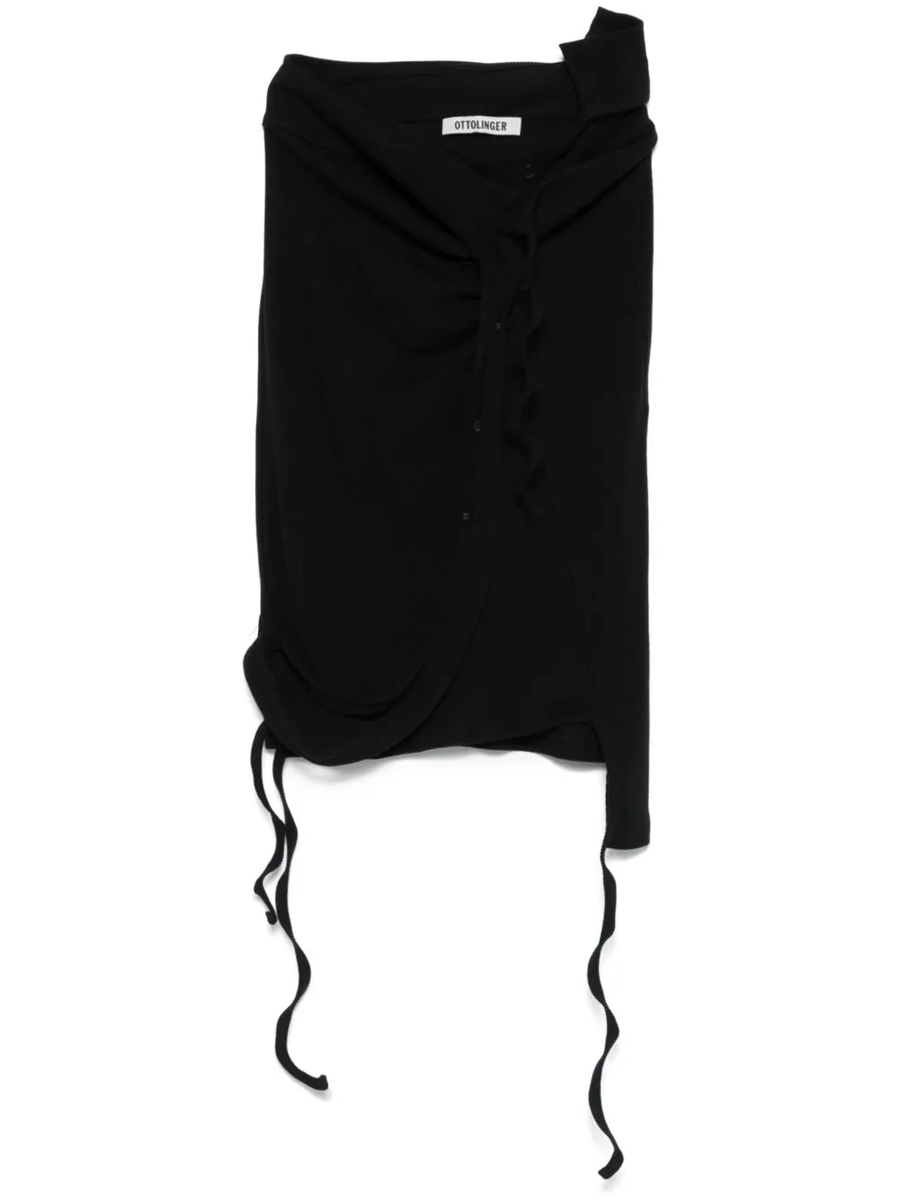 Cotton mini skirt