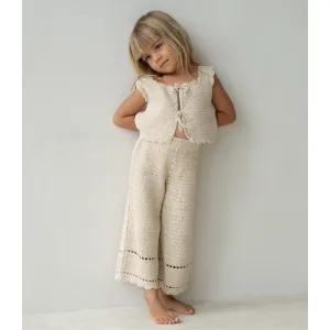 Crochet Pants - Ecru