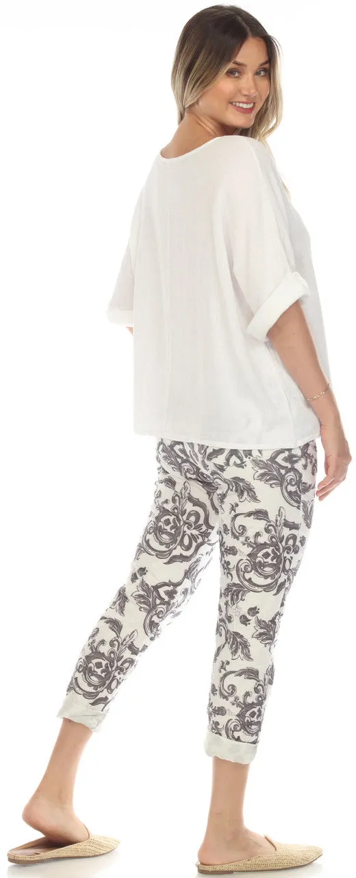 Cuffed Sleeve Top