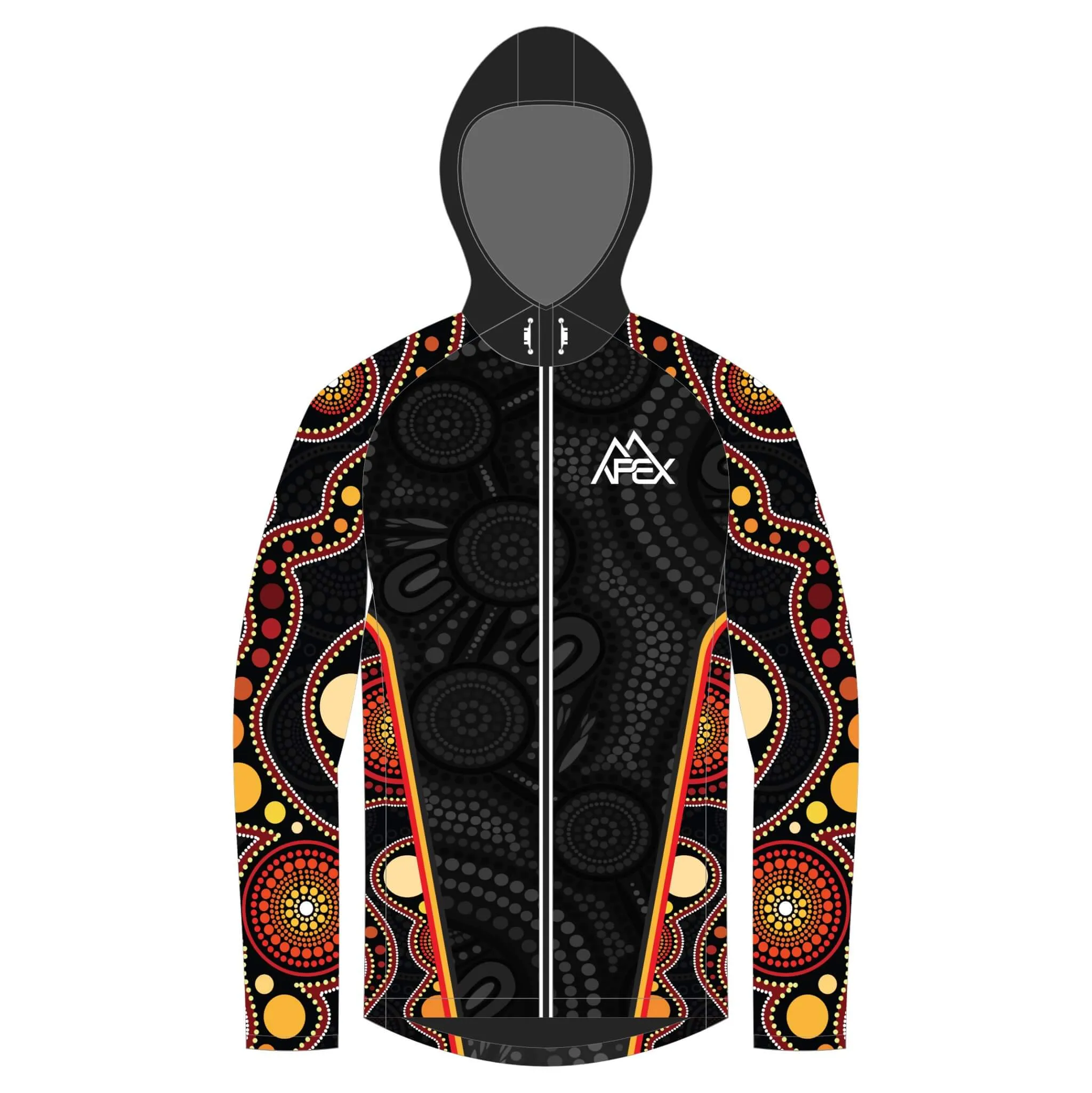 Custom Rain Jacket - Indigenous 011