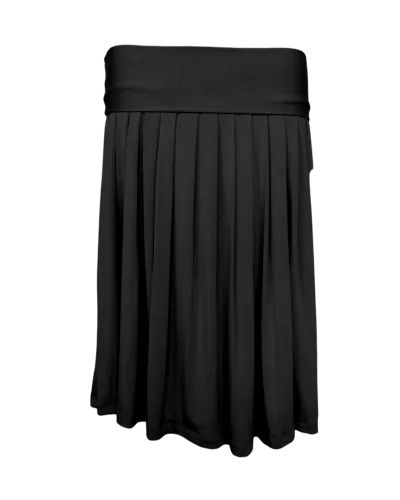 dance pleated midi skirt / earth tones