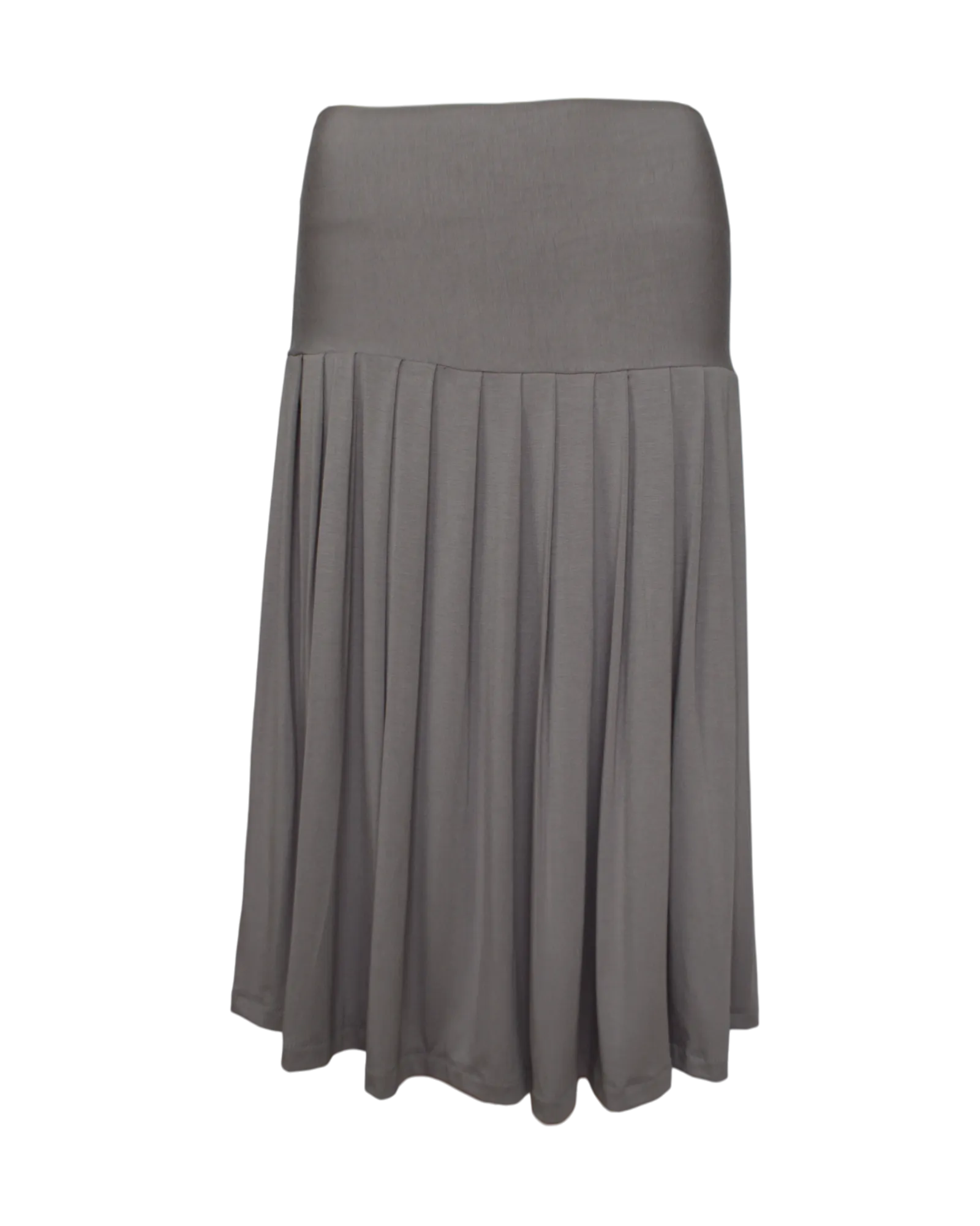dance pleated midi skirt / earth tones
