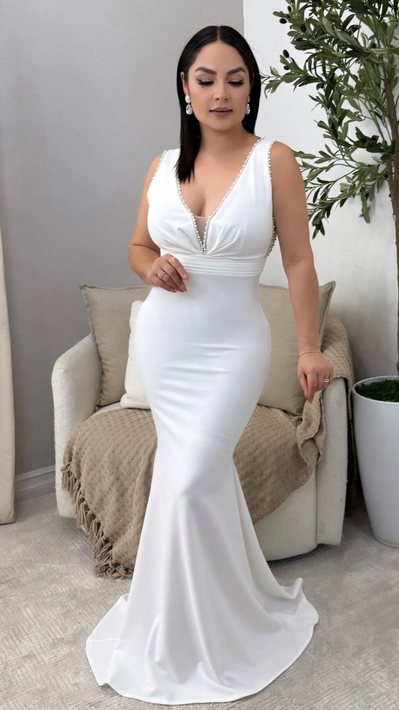 DARLA IVORY DRESS