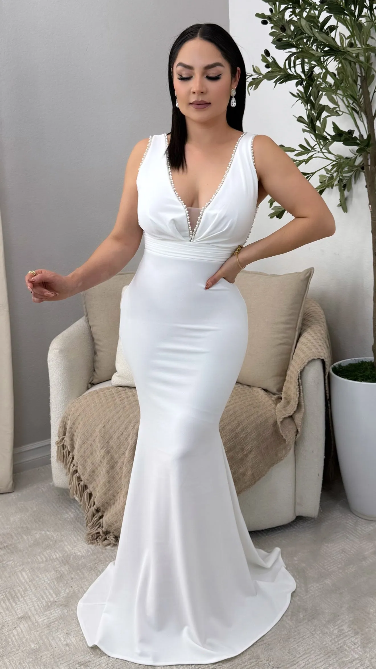 DARLA IVORY DRESS