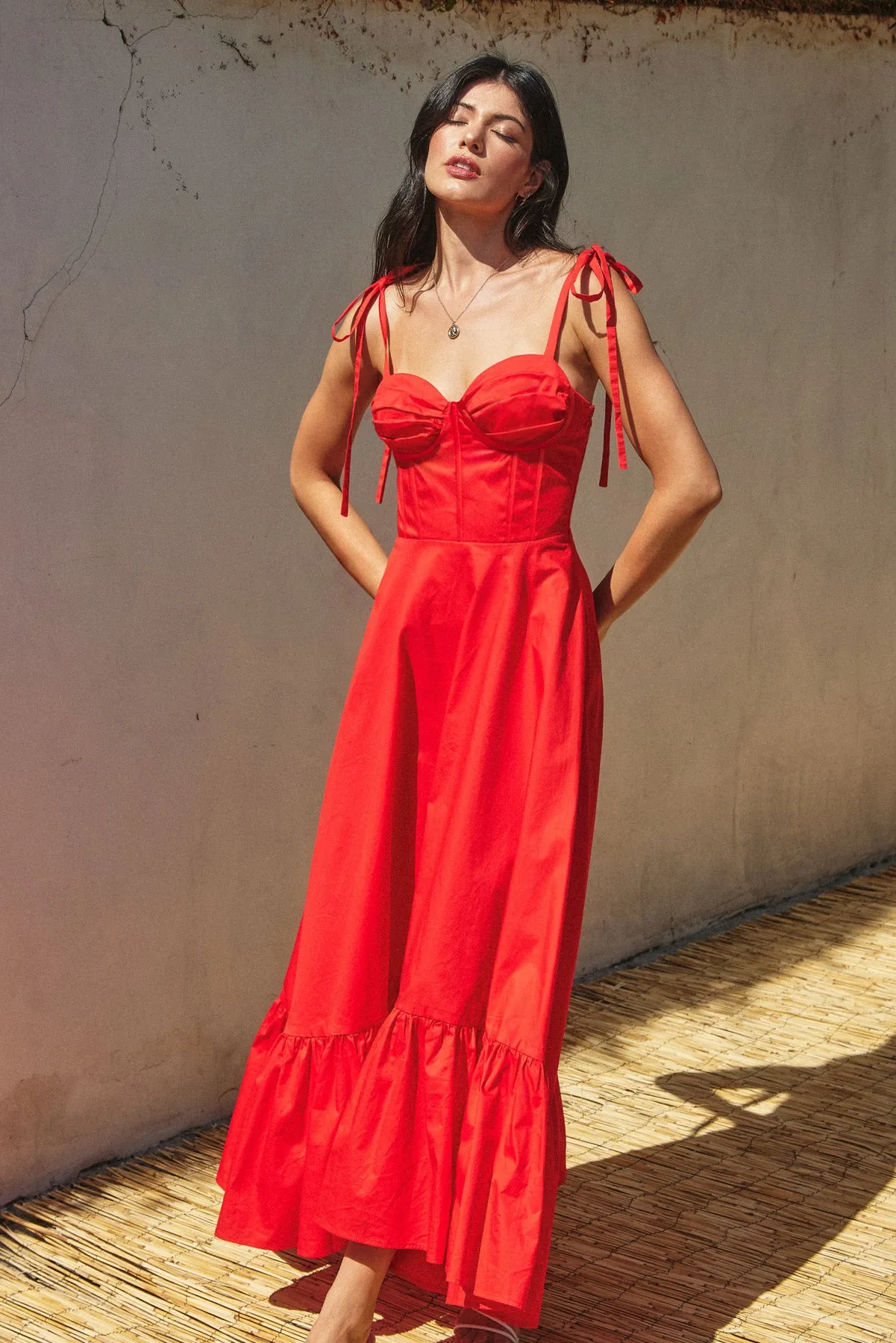 Deana Detail Maxi Dress