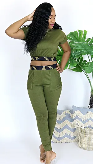 Deep Feelings Pant set