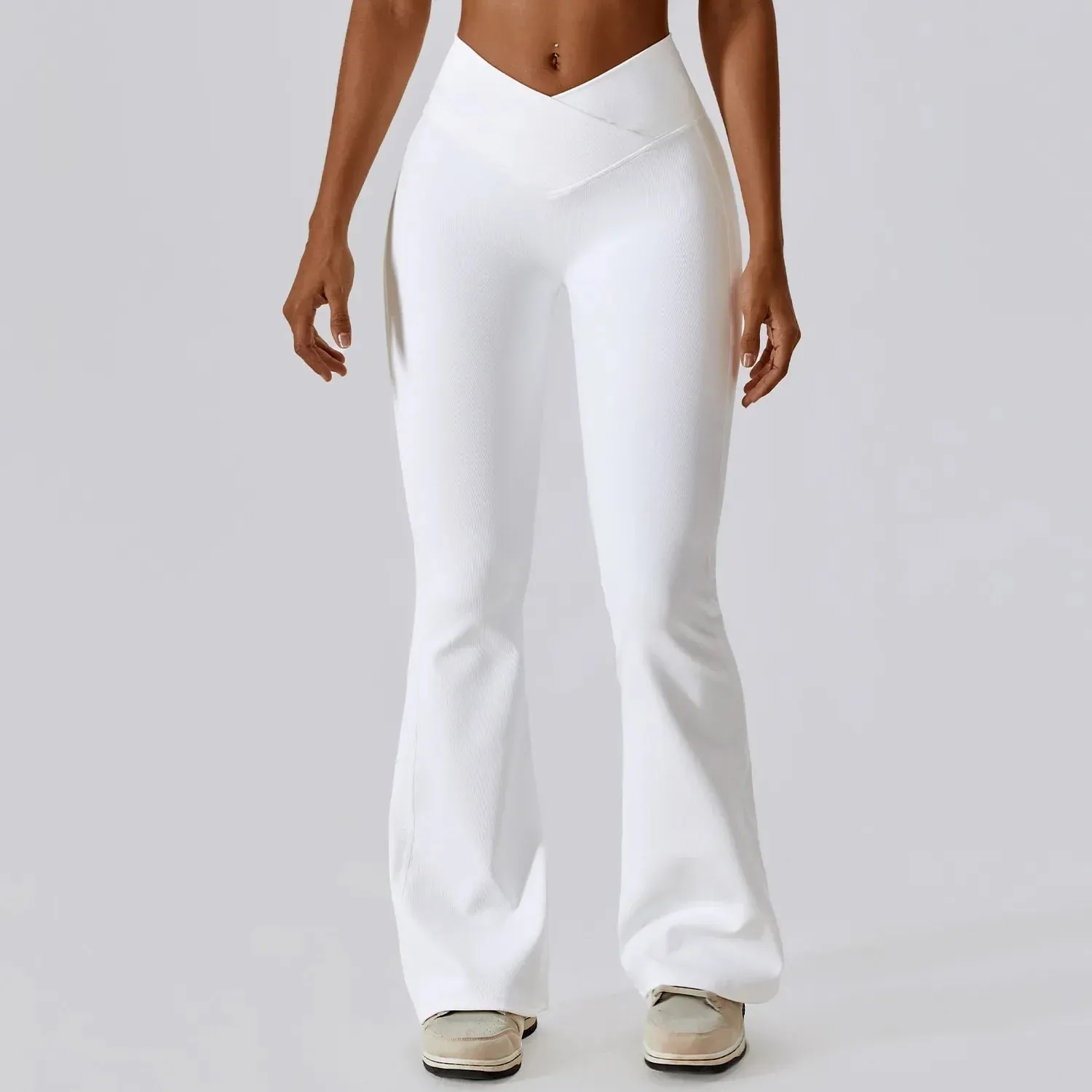 Delilah -  High Waist Active Flare Pants