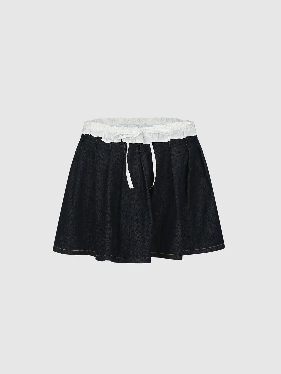 Denim Mini Skirts