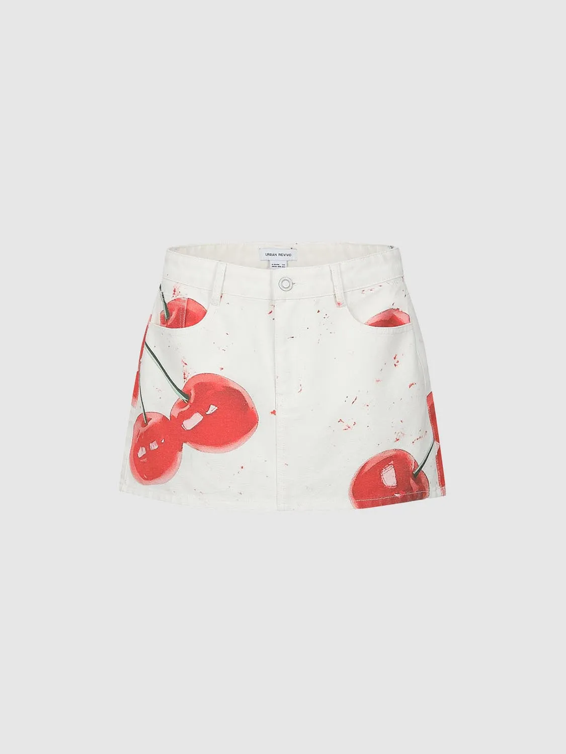 Denim Mini Skirts