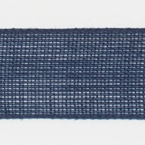 [Discontinued] Ramie Georgette Ribbon #47 Night Blue