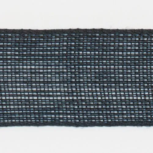 [Discontinued] Ramie Georgette Ribbon #50 Black