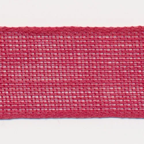 [Discontinued] Ramie Georgette Ribbon #53 Rose Red