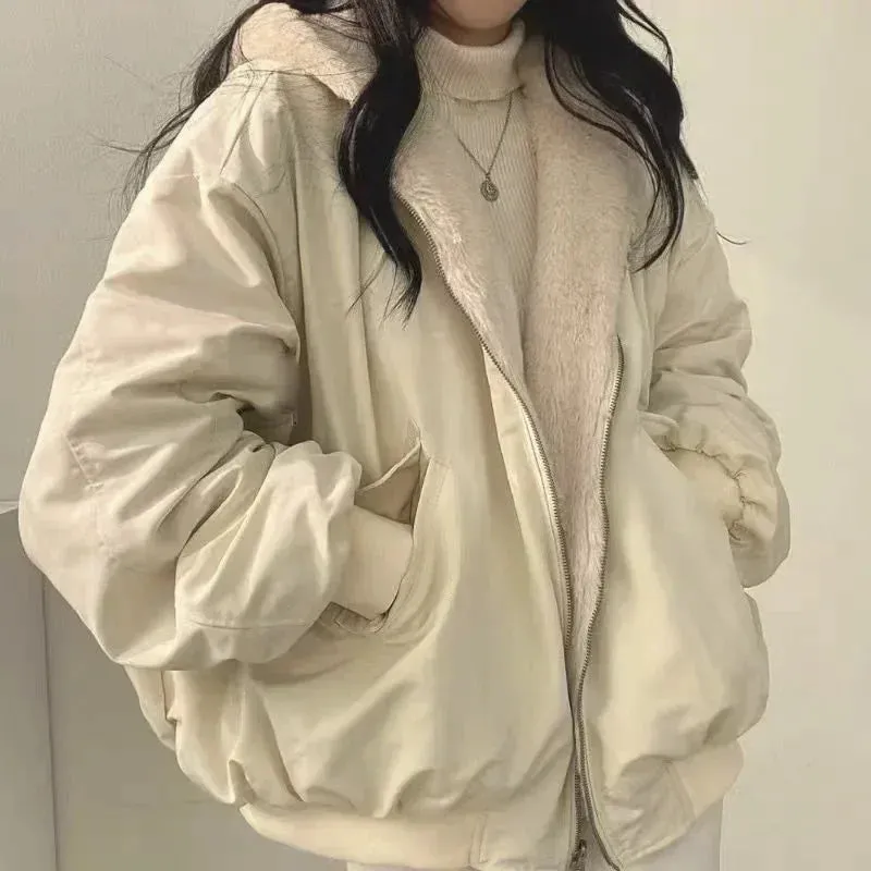 Double Sided Zipper Heavy Jacket