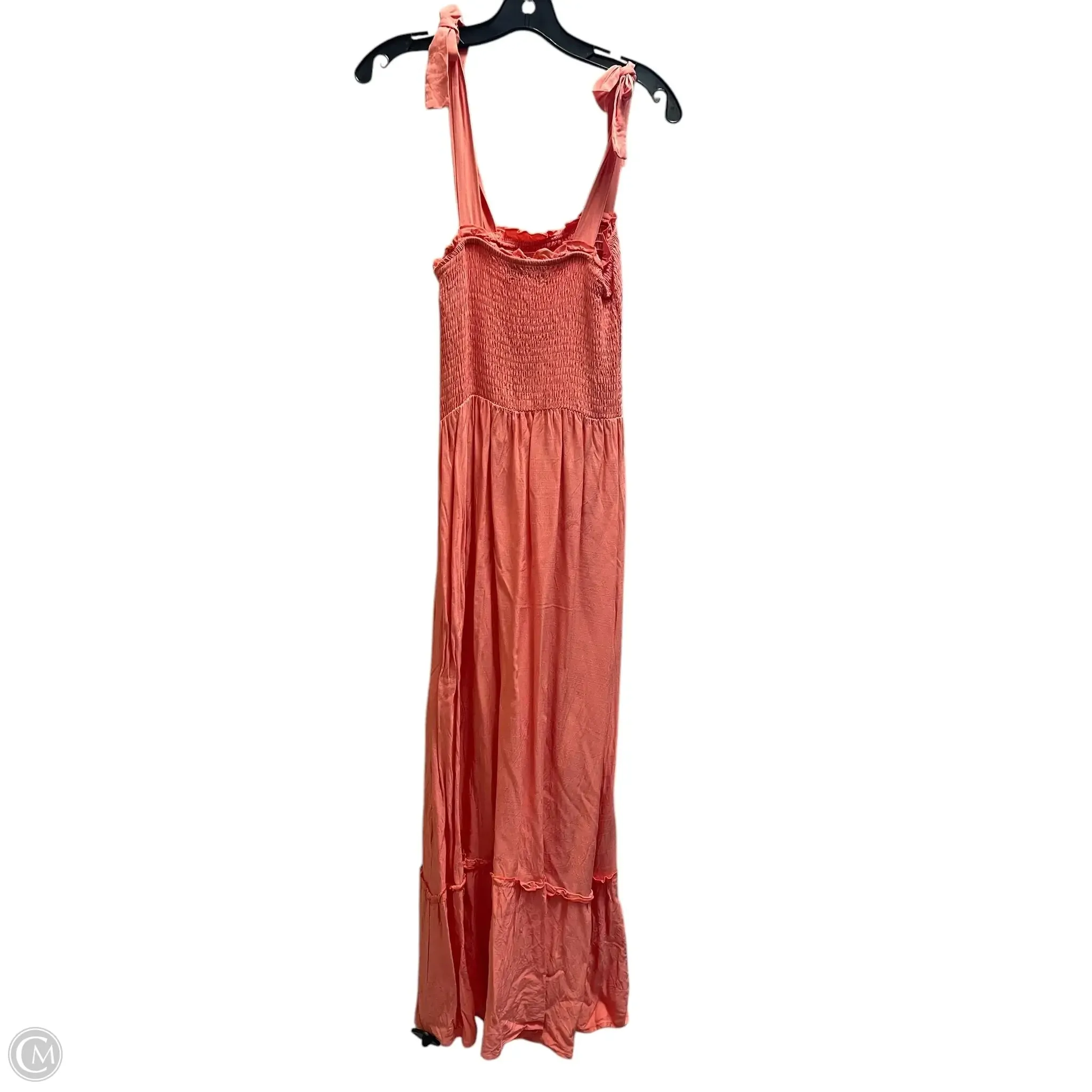 Dress Casual Maxi By Clothes Mentor In Orange, Size: S
