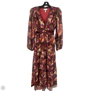 Dress Casual Maxi By Sofia By Sofia Vergara In Purple, Size: Xs