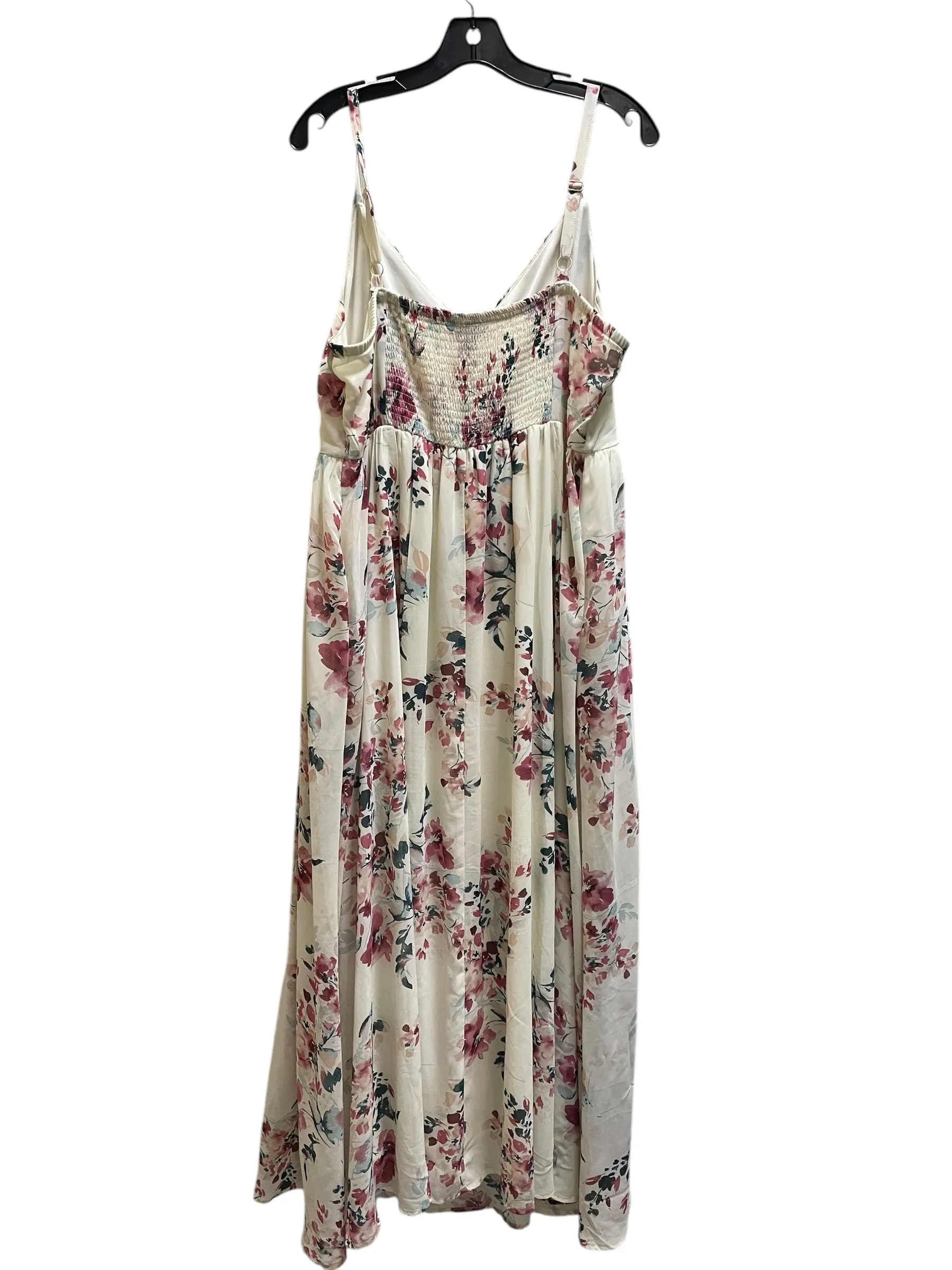 Dress Casual Maxi By Torrid In Cream, Size: 2x