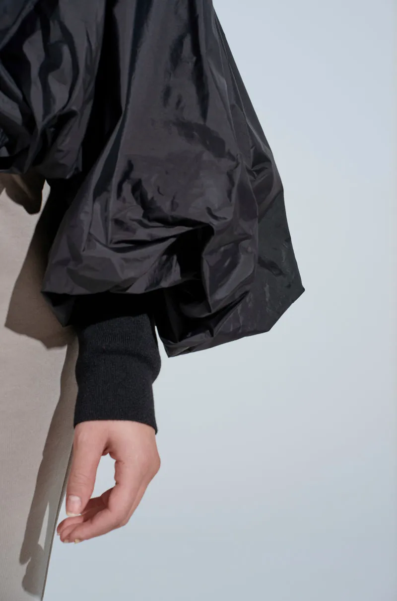 DRIFTING NYLON BUBBLE BOMBER