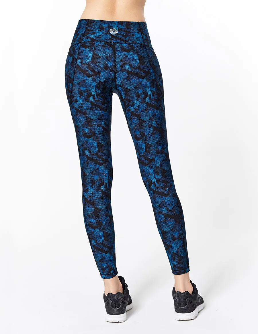 easyoga LESPIRO S Flow Tights - F98 Geometric