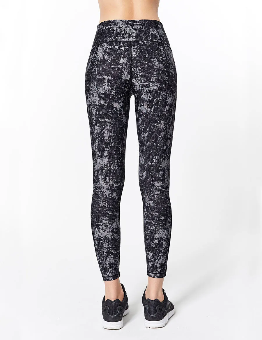 easyoga LESPIRO S Flow Tights - FB2 Mottled wall flower