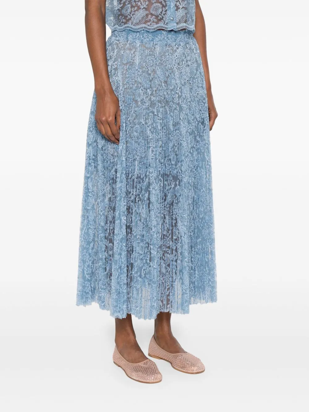 Ermanno Scervino Skirts Clear Blue