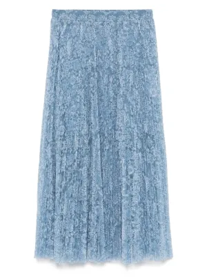 Ermanno Scervino Skirts Clear Blue