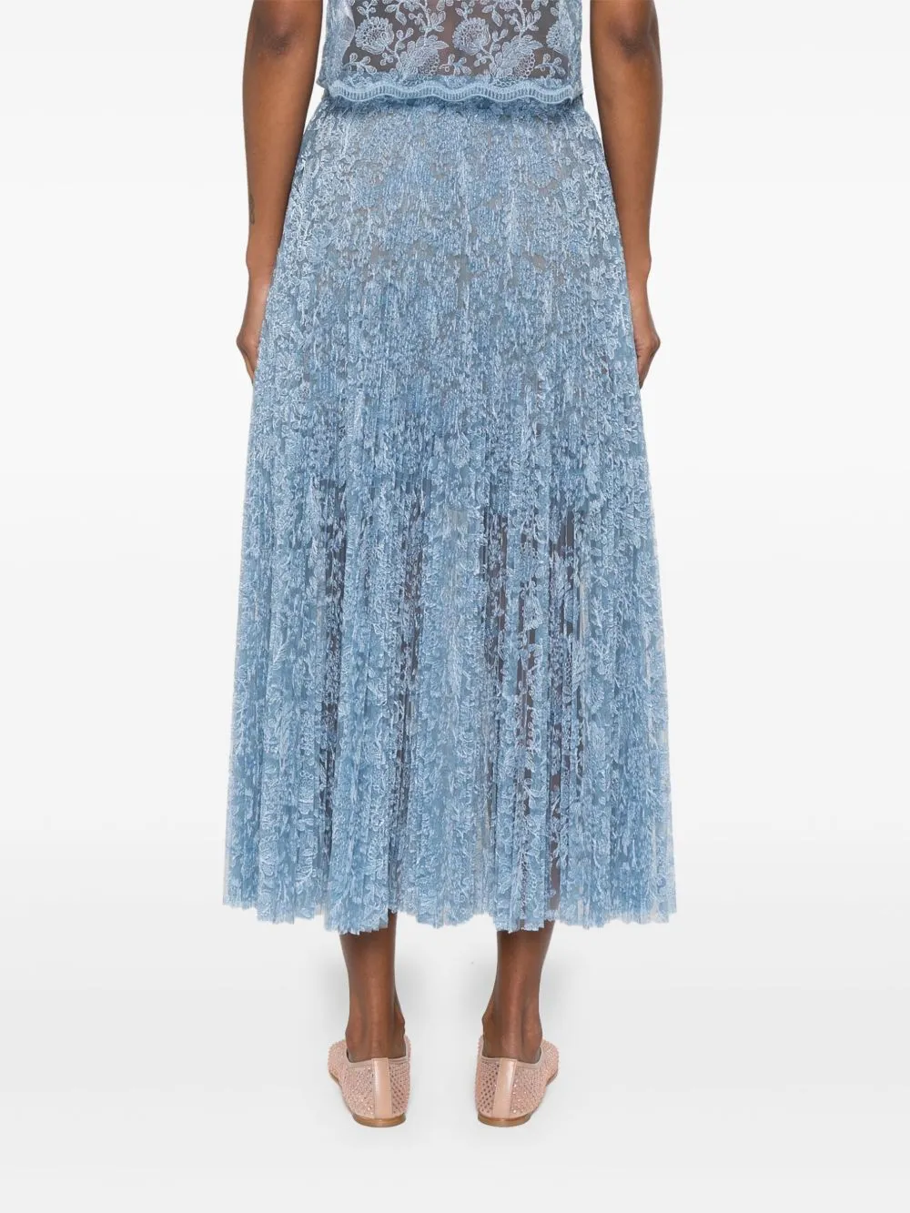 Ermanno Scervino Skirts Clear Blue