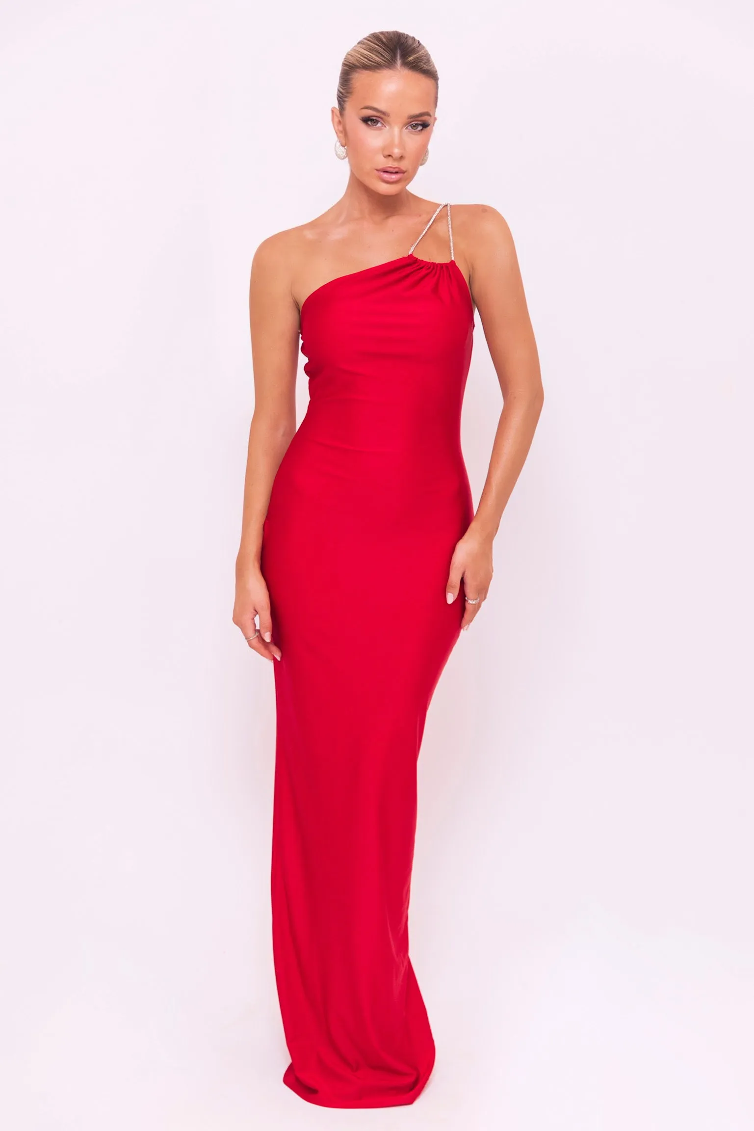 Evelina Red Dress